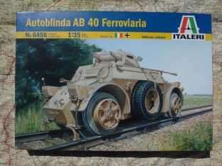 IT6456  Autoblinda AB40 Ferroviaria